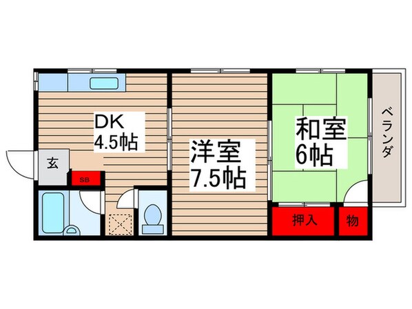 井上ビルの物件間取画像